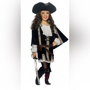 Pirate Captain Costume for Girls